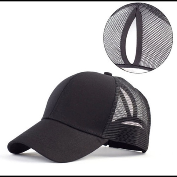 Ponytail Base Ball Cap - Picture 4 of 5